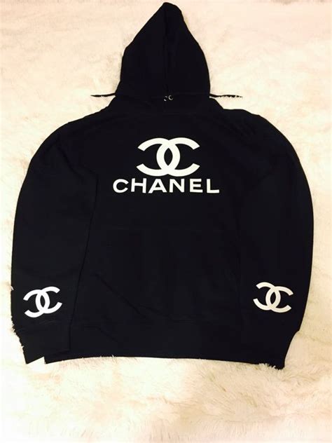 chanel tie dye hoodie|chanel cardigan.